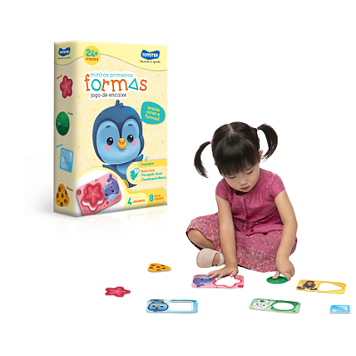 Minhas Primeiras Formas Jogo de Encaixe - Toyster