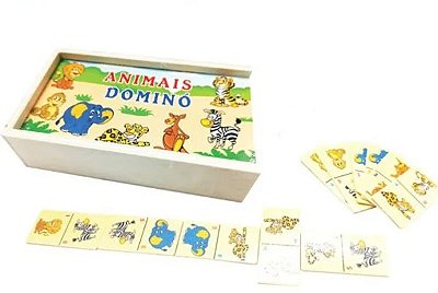 Dominó de Animais - Toy Mix