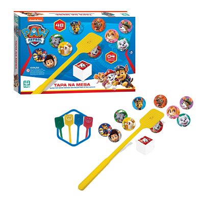 Jogo Tapa na Mesa Patrulha Canina - Nig