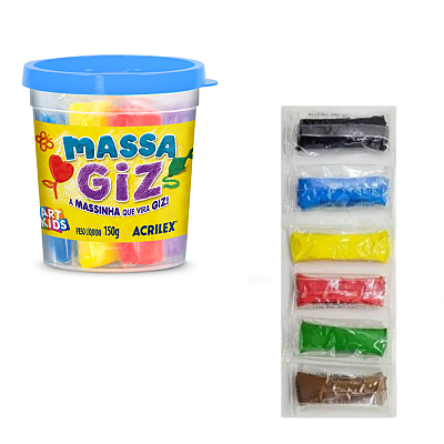 Massa Giz Sensorial - Acrilex