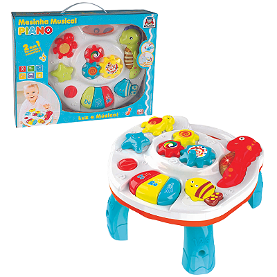 Mesinha Musical Piano - Braskit