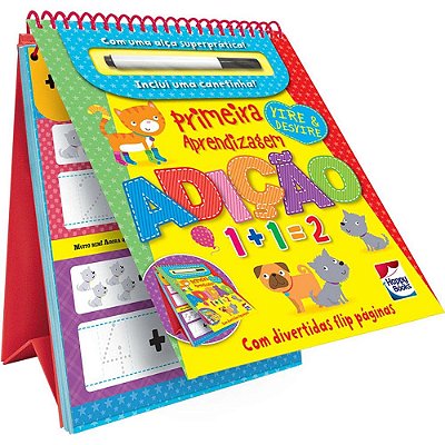 Vire e Desvire Primeira Aprendizagem: Adição - Happy Books