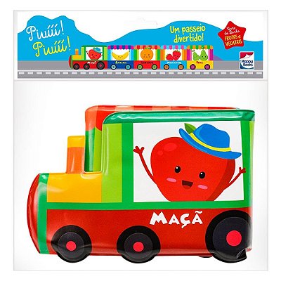 Passeio Divertido Livro de Banho: Frutas e Vegetais - Happy Books