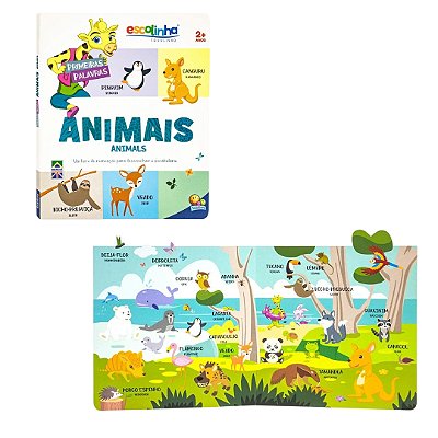 Livro Primeiras Palavras: Animais - Todolivro