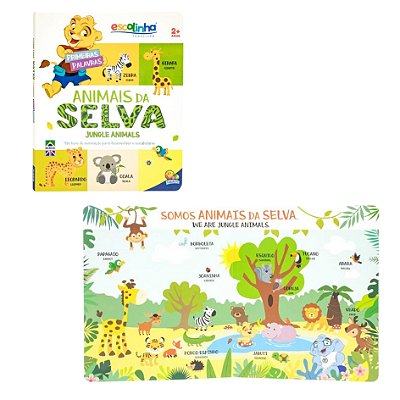 Livro Primeiras Palavras: Animais da Selva - Todolivro