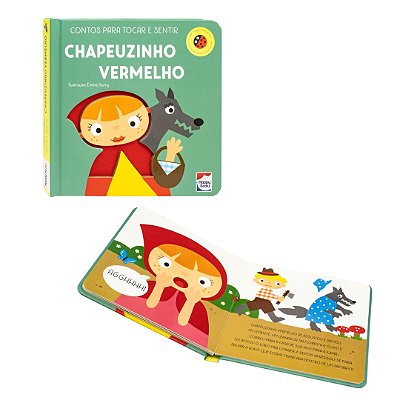 Contos Para Tocar e Sentir: Chapeuzinho Vermelho - Happy Books