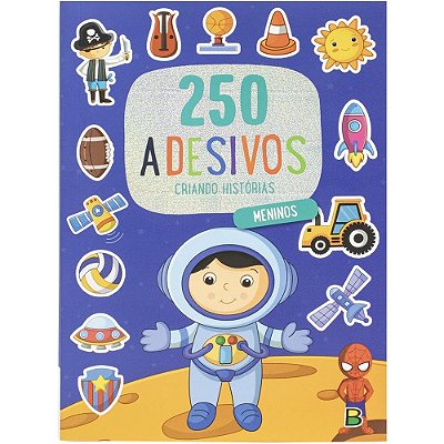 250 Adesivos Criando Histórias: Meninos - TodoLivro