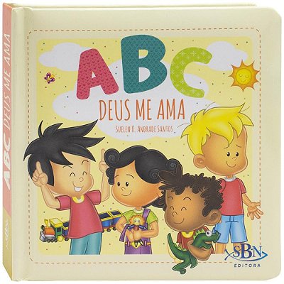 Livro Dia a dia com Deus: ABC Deus me Ama - TodoLivro
