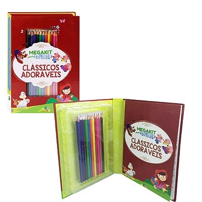 Megakit para Colorir: Clássicos Adoráveis - TodoLivro