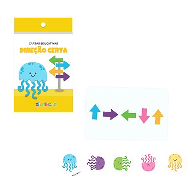 Cartas Educativas Direção Certa - DiBrincar