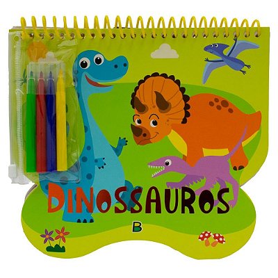 Aventuras com Cores: Dinossauros - TodoLivro