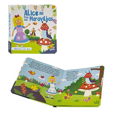 Clássicos com Abas: Alice no País das Maravilhas - TodoLivro
