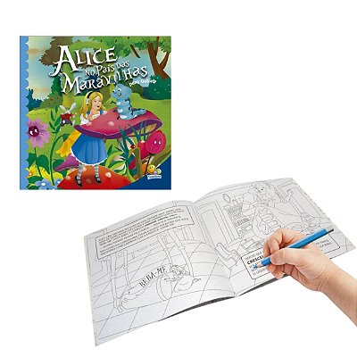 Contos Clássicos Para Colorir: Alice no País das Maravilhas - TodoLivro