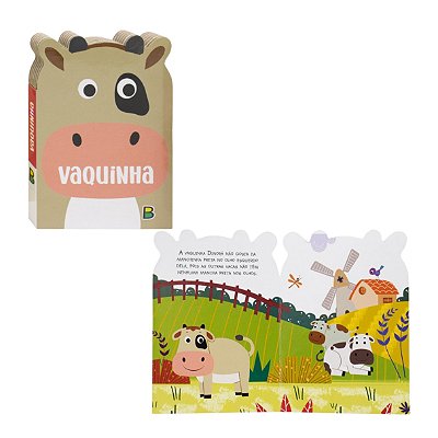 Meus Amiguinhos Um Livrinho Recortado: Vaquinha - TodoLivro