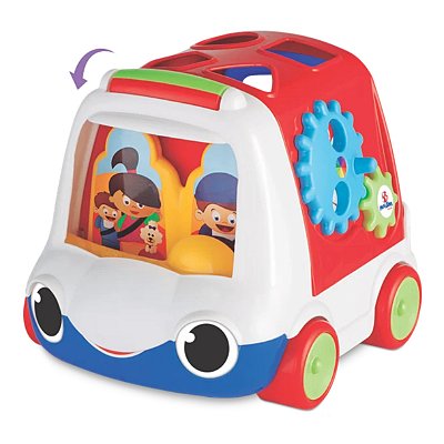Baby Bus Sortido Solapa - MercoToys