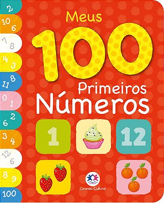 Livro Meus 100 Primeiros Números - Ciranda Cultural