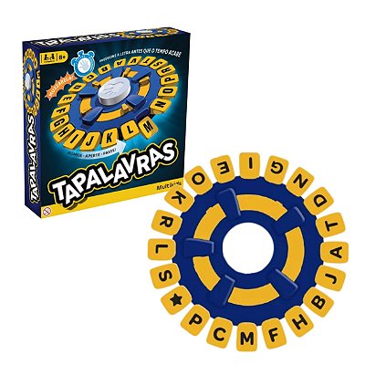Jogo Tapalavras Travaletras Basta Pensa Rápido BR1969 - Multikids
