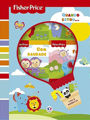 Livro Box com 6 Minilivros Fisher Price Quando Estou - Ciranda Cultural