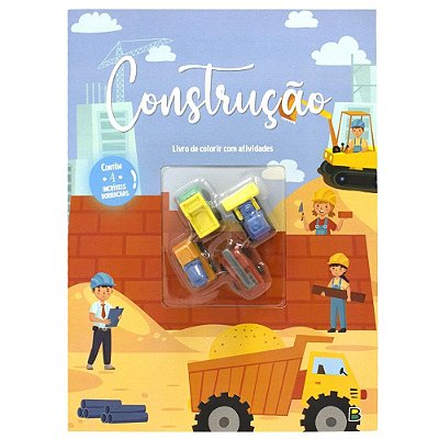 Aventuras com Borrachas Colorir e Atividades: Construção - TodoLivro