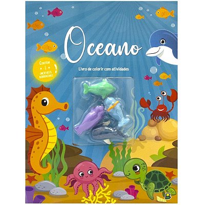 Aventuras com Borrachas Colorir e Atividades: Oceano - TodoLivro