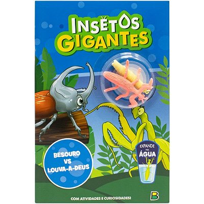 Insetos Gigantes - Livro de Atividades: Besouro VS Louva-a-deus | TodoLivro