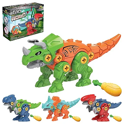 Dino Monta e Desmonta Robô 1UN Sortido - Art Brink