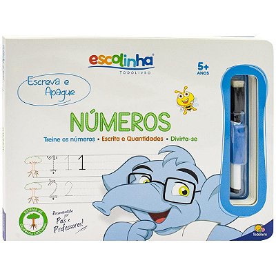 Escreva e Apague II Números - TodoLivro
