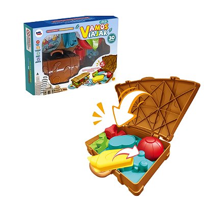 Jogo Vamos Viajar - Pakitoys