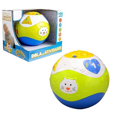 Bola de Atividades Formas e Sons ZP00052 - Zoop Toys