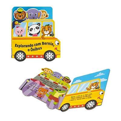 Livro Carriniho Passeando Pela Cidade: Explorando com Bernie, o Ônibus - TodoLivro