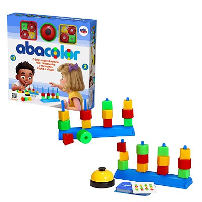 Jogo Abacolor - Pakitoys