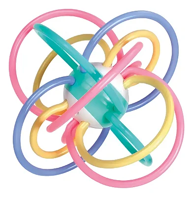 Mordedor Bolinha Manhattan de Silicone Sensorial Sortida - Toy Mix