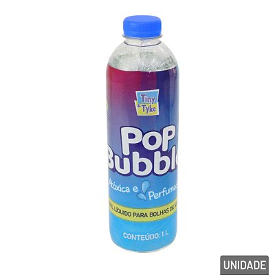Refil Líquido Para Bolhas de Sabão 1 Litro Pop Bubble Tiny & Tyke