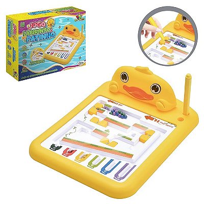 Jogo Labirinto Magnético Do Patinho - Art Brink