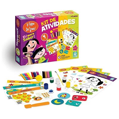 Kit de Atividades O Show da Luna - Nig