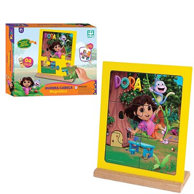 Quebra Cabeça Magnético Dora Aventureira - Nig