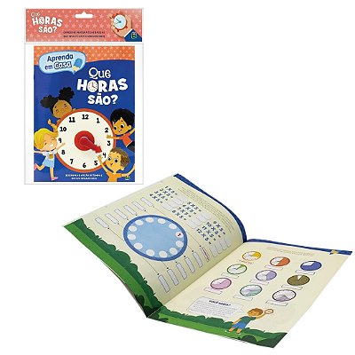 Aprenda em Casa: Que Horas São? - TodoLivro