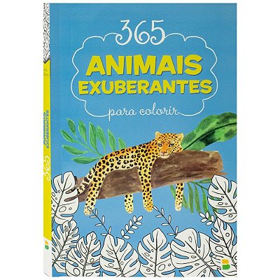 365 Animais Exuberantes Para Colorir - TodoLivro