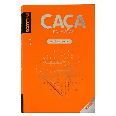 Scottini Touch Caça Palavras Fácil V1 - TodoLivro