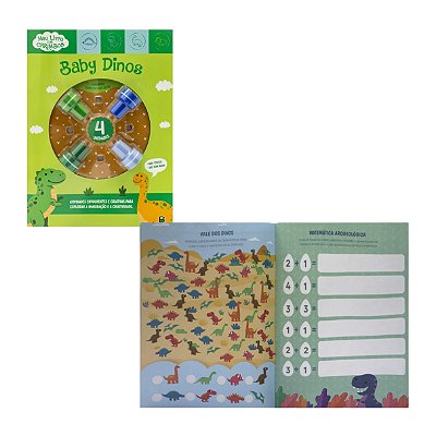 Meu Livro com Carimbos: Baby Dinos - TodoLivro