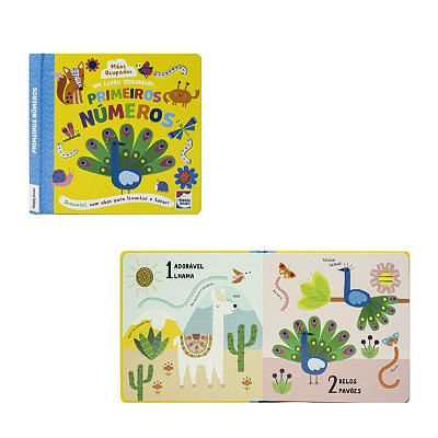 Livro Sensorial Mãos Ocupadas: Primeiros Números - Happy