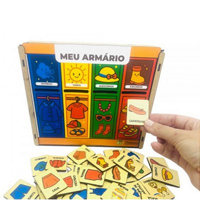 Meu Armário - Materiais para Brincar