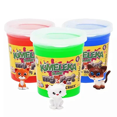 Kimeleka My Pet Cats 180g Sensorial Sortido - Acrilex