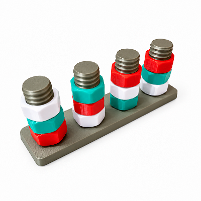 Rosqueando Cores - Alternativa 3D