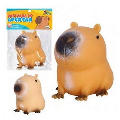 Capivara de Apertar 8cm Sensorial - Art Brink