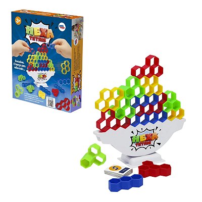 Jogo Hexa Tetris - Pakitoys