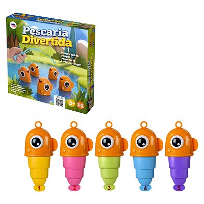 Jogo Pescaria Divertida - Pakitoys