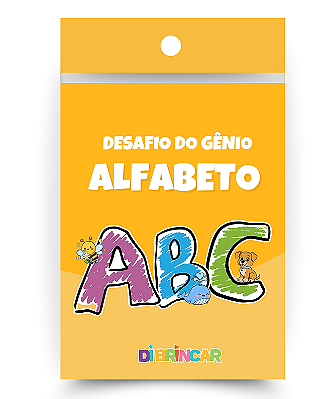Coleção Desafio do Gênio Alfabeto - DiBrincar