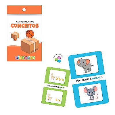 Cartas Educativas Conceitos - DiBrincar