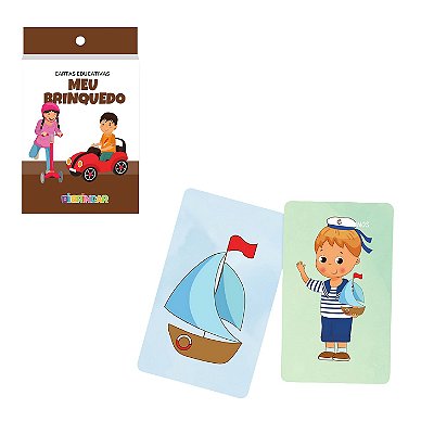 Cartas Educativas Meu Brinquedo - DiBrincar